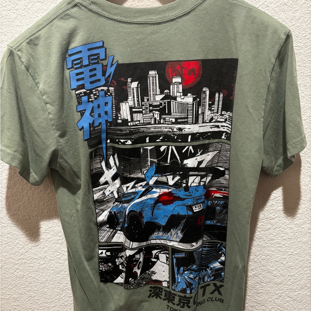 Supra Tokyo TX Racing Club Anime Tee